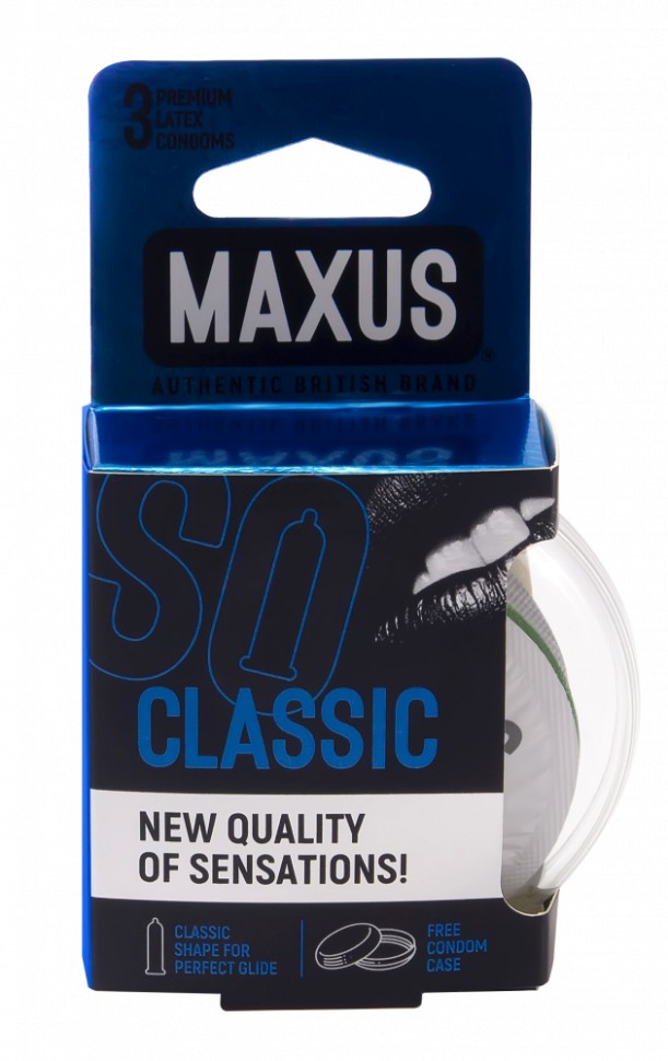 MAXUS Презервативы Classic 3