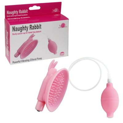 Вакуумная помпа для клитора Naughty Rabbit
