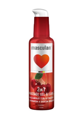 Masculan Гель лубрикант Massage Gel & Lube Cherry
