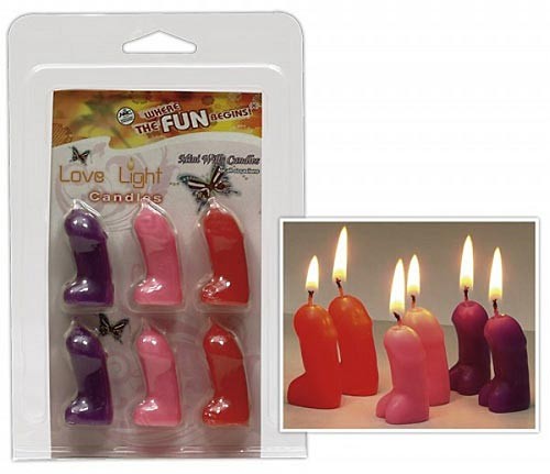 Набор свечей love light candles