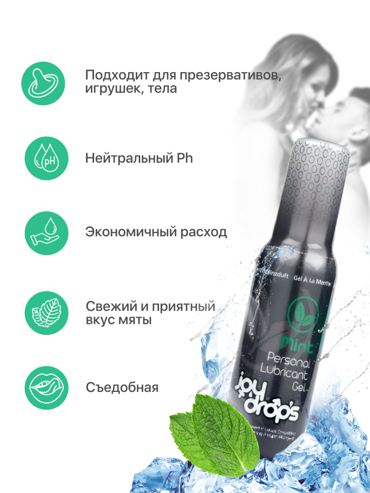 JOY DROPS Любрикант Mint