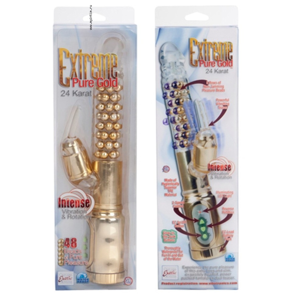 Вибромассажер Extreme Pure Gold