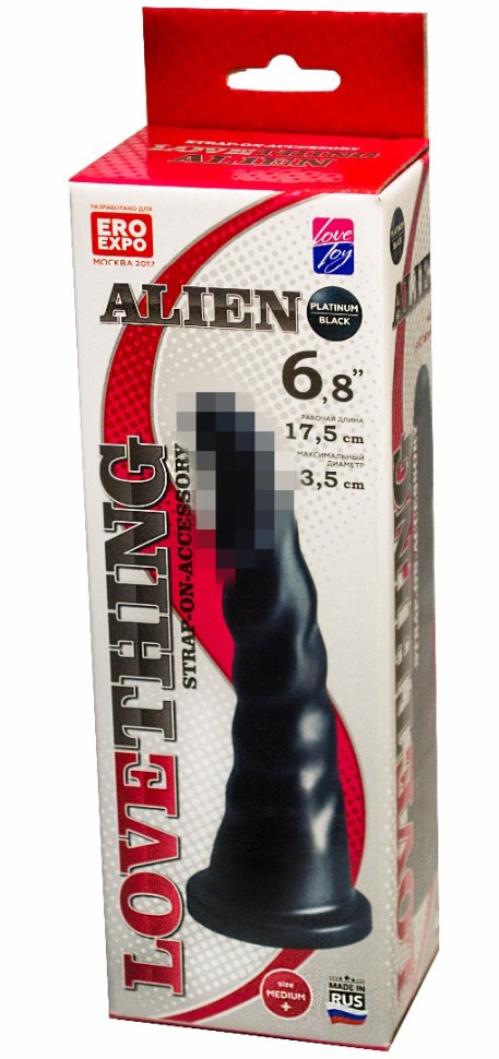 Насадка для страпона Alien