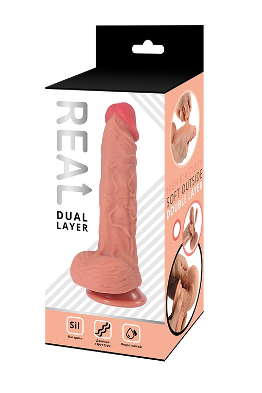 Real фаллоимитатор Dual Layer